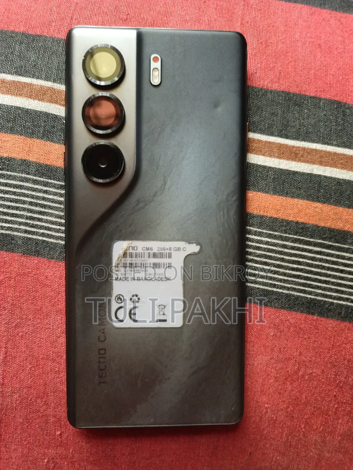 Tecno Camon 40 Pro 4G 256 GB Gray