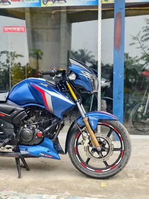 TVS Apache RTR 160 2V 2017 Blue