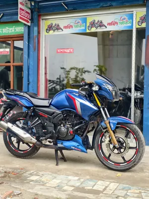 TVS Apache RTR 160 2V 2017 Blue