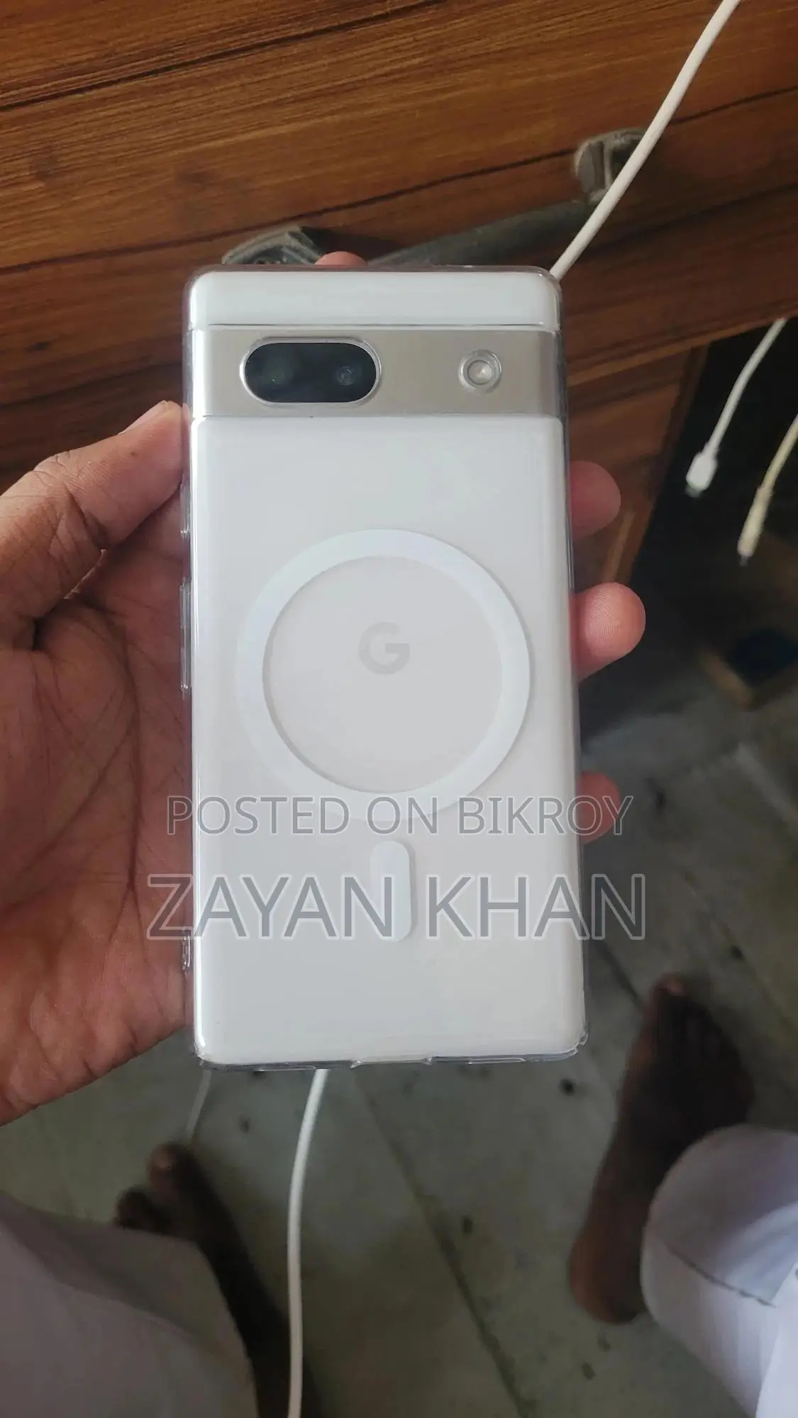 Google Pixel 7a ১২৮ জিবি সাদা