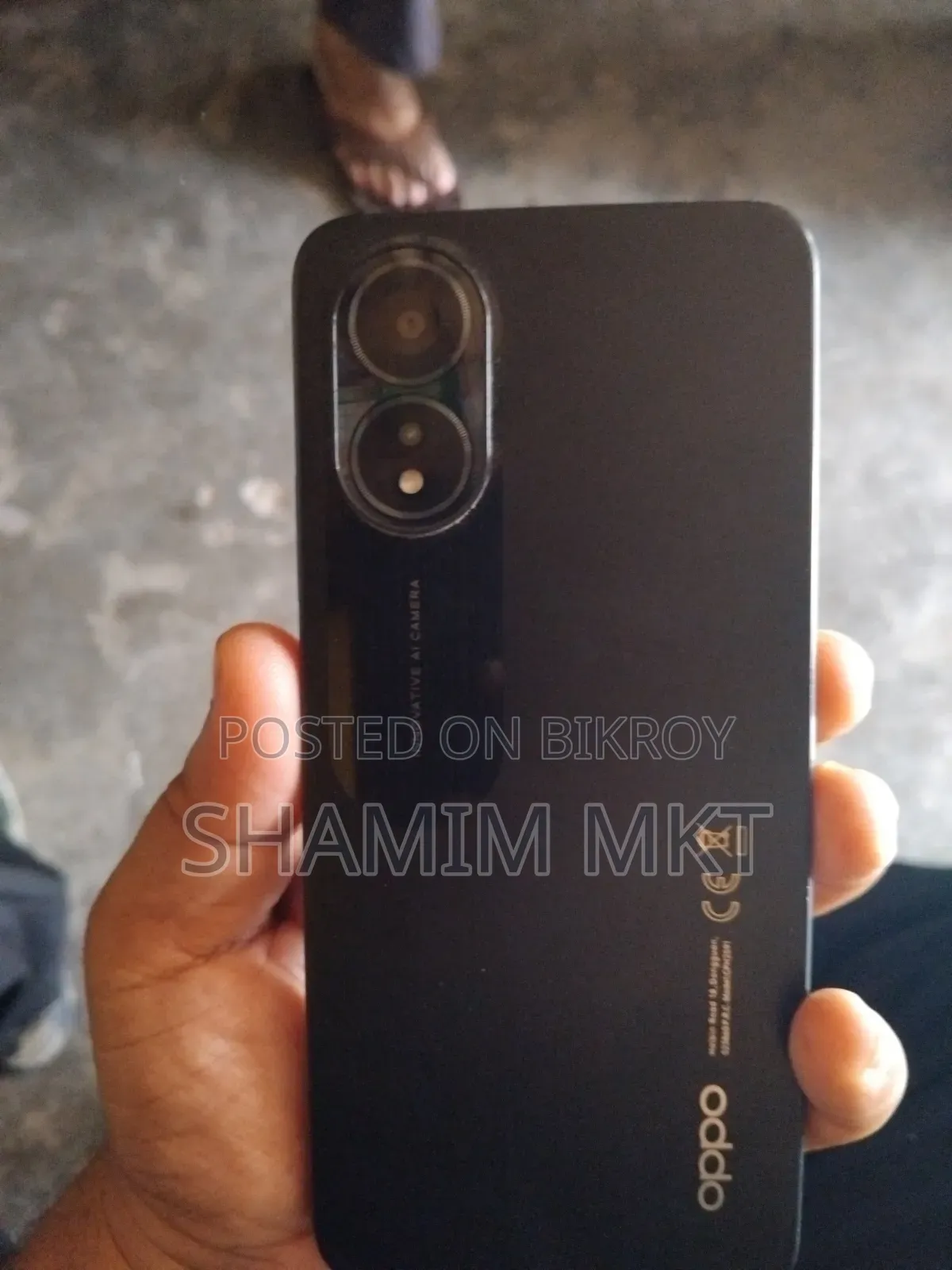 Oppo A18 128 GB Black