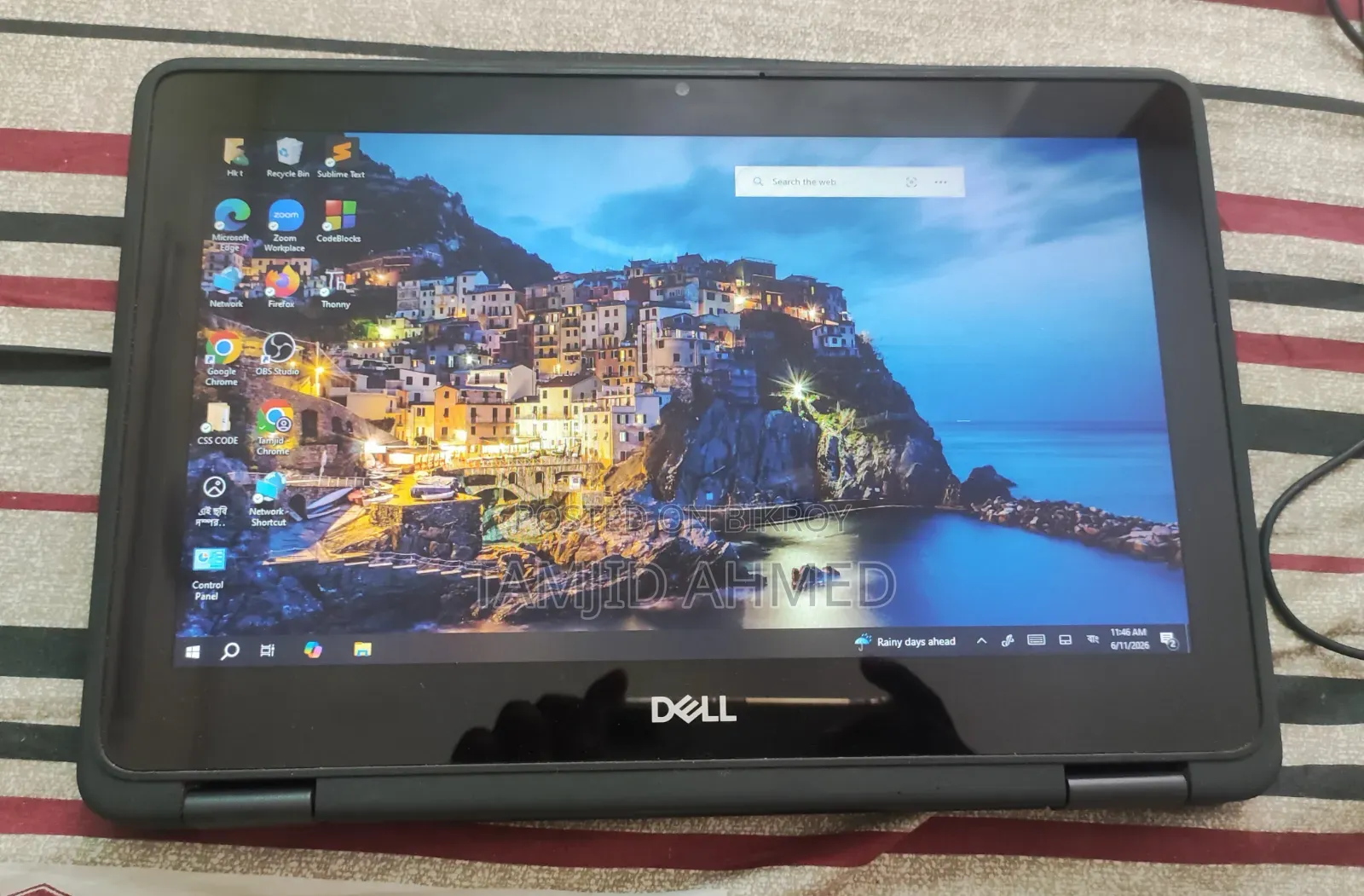 Laptop Dell Latitude 11 3190 4GB Intel Core i5 HDD 128GB