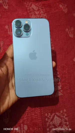 অ্যাপল আইফোন ১৩ প্রো ম্যাক্স ২৫৬ জিবি ব্লু