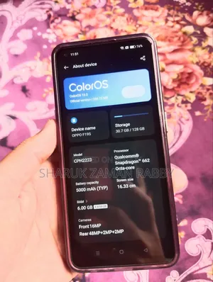 Oppo F19S 128 GB Black