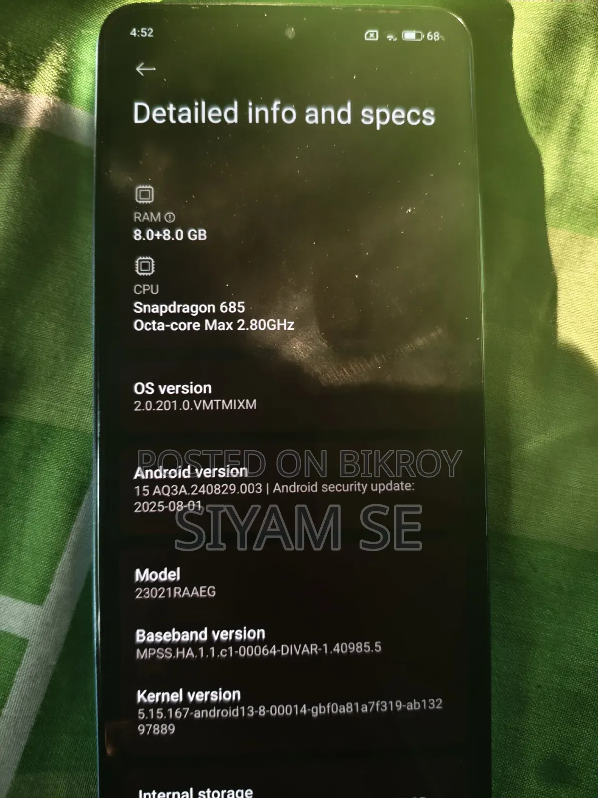 Xiaomi Redmi Note 12 128 GB Red
