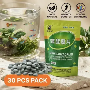 Spirulina Tablets Fish Food 30 Pcs