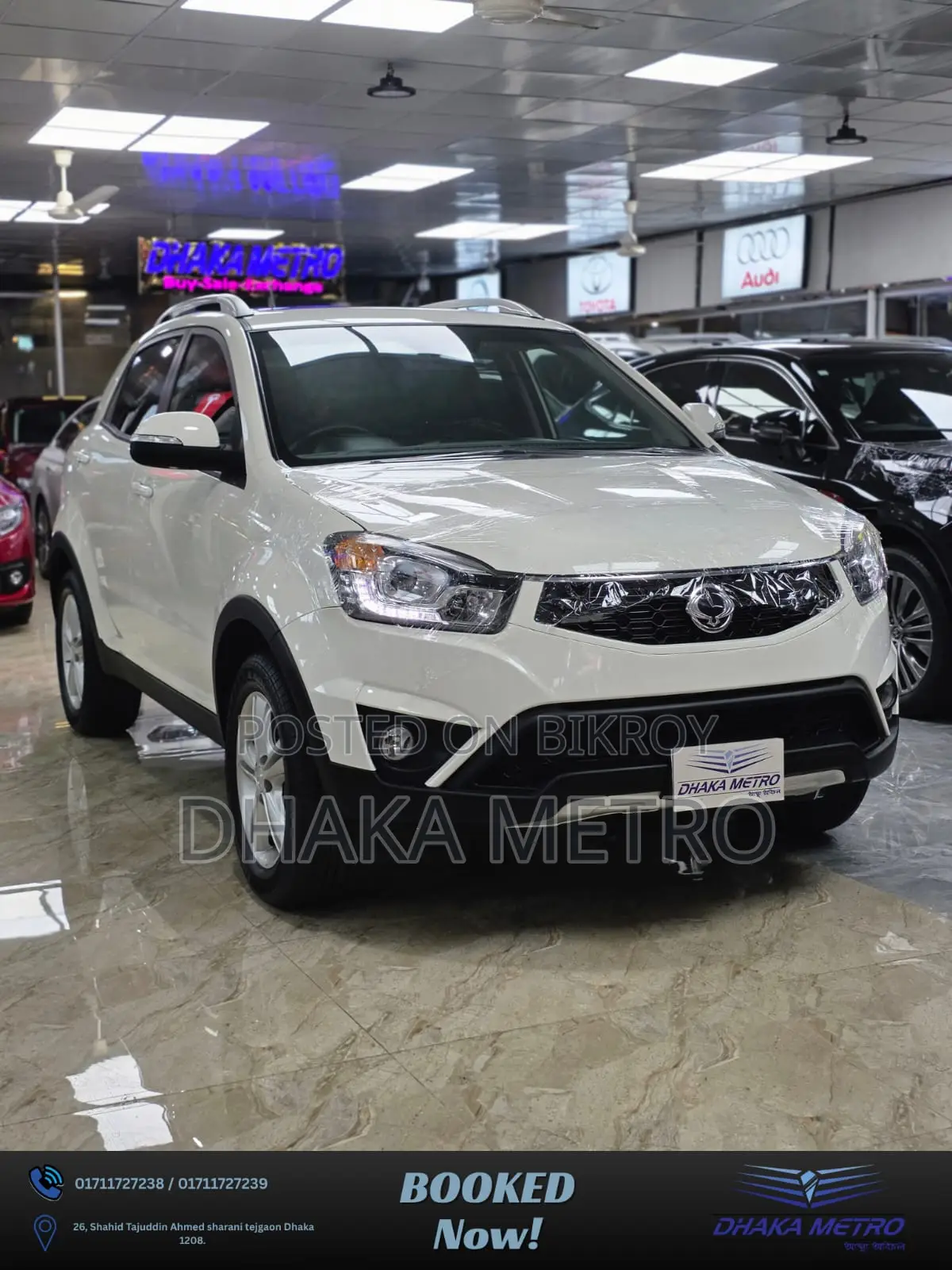 New SsangYong Korando 2015 White