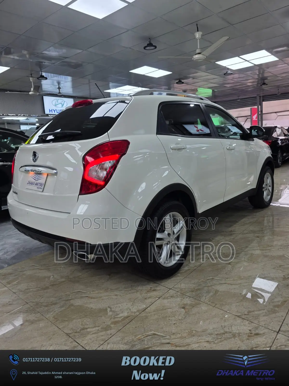 New SsangYong Korando 2015 White