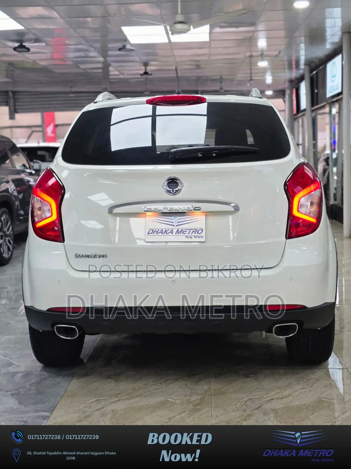 New SsangYong Korando 2015 White