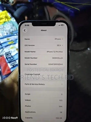 Apple iPhone 12 Pro Max 256 GB White
