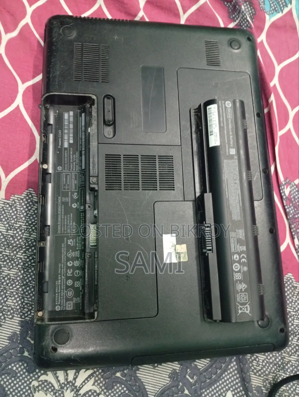 Laptop HP Compaq Presario CQ43 2GB AMD HDD 500GB