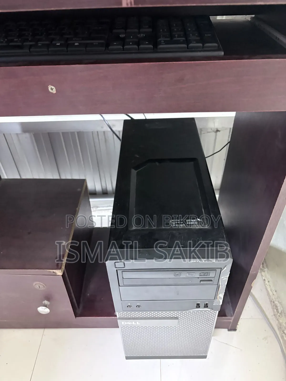 Desktop Computer Dell 4GB Intel Core i3 SSD 128GB