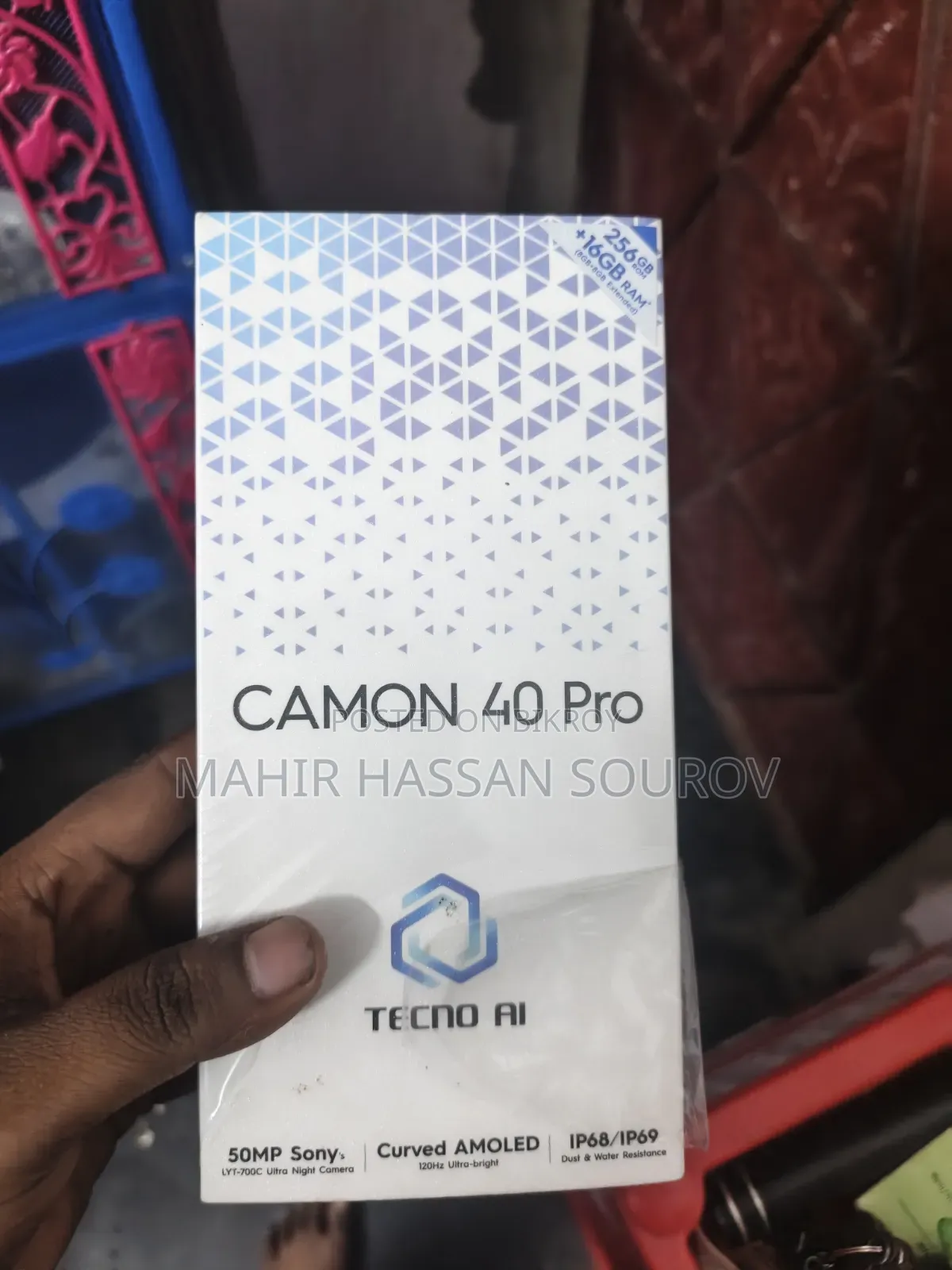 Tecno Camon 40 256 GB Blue
