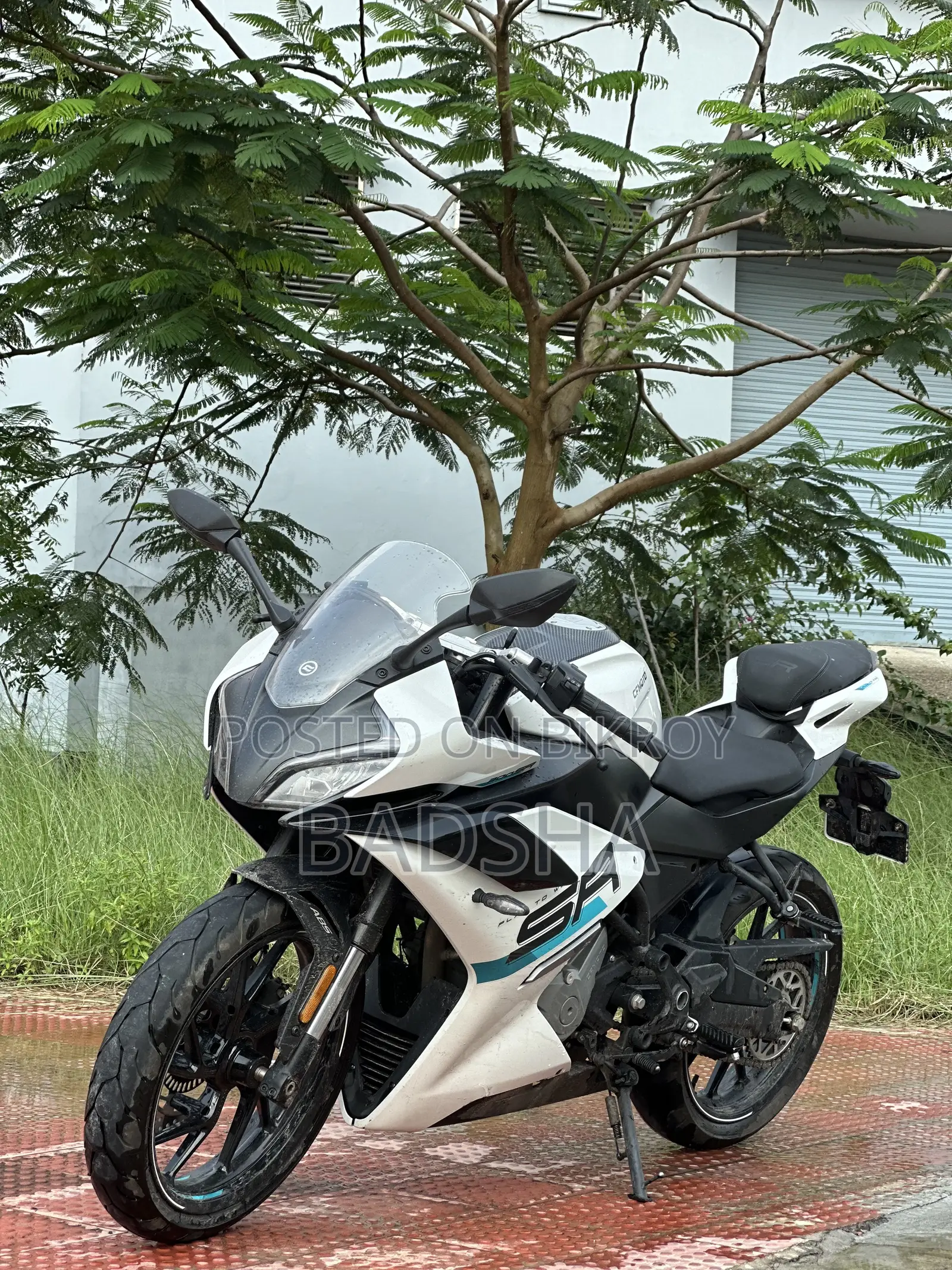 New CFMoto 300SR 2025 White