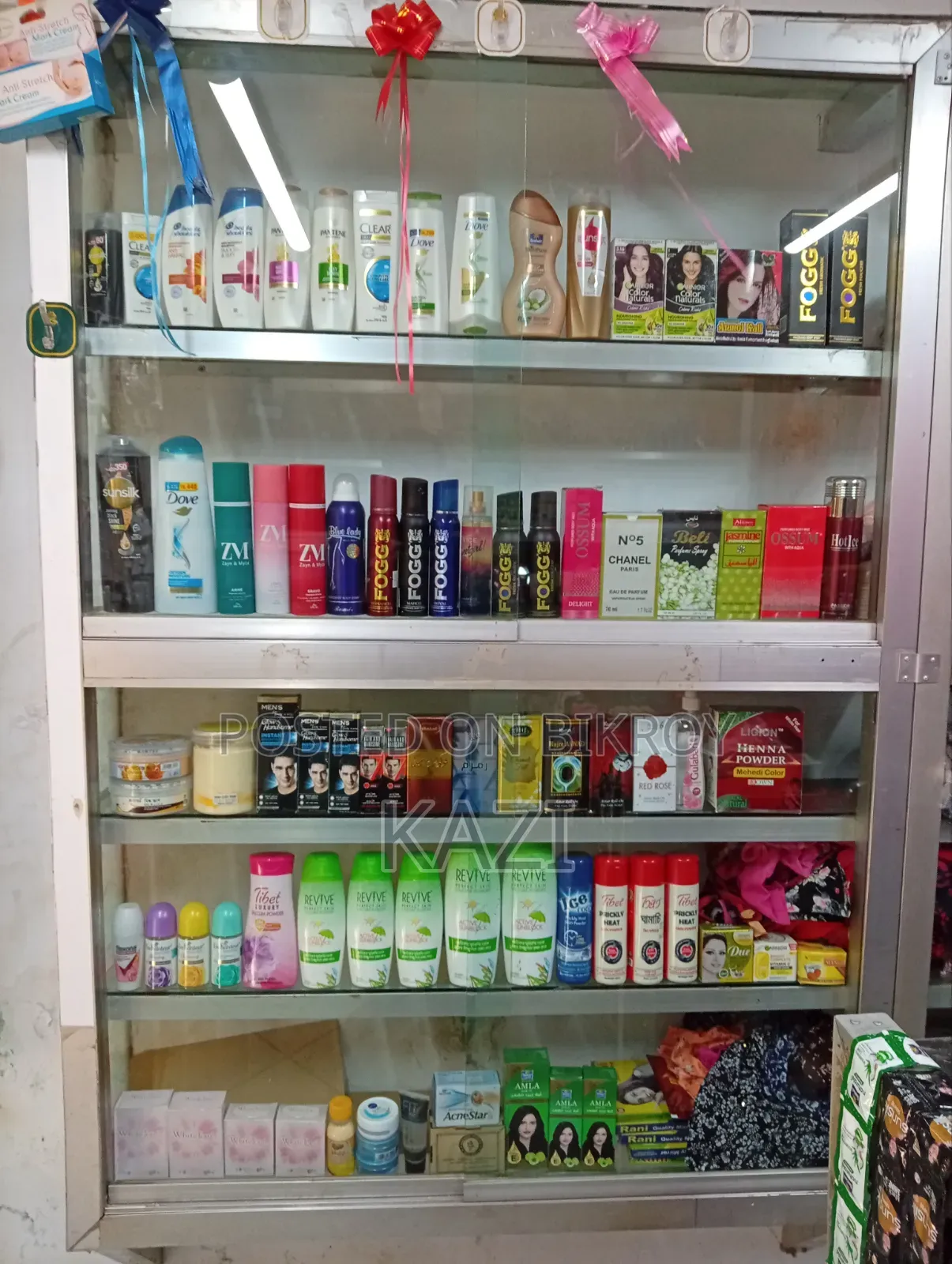 Decorations Products Sale of Cosmetics Store
