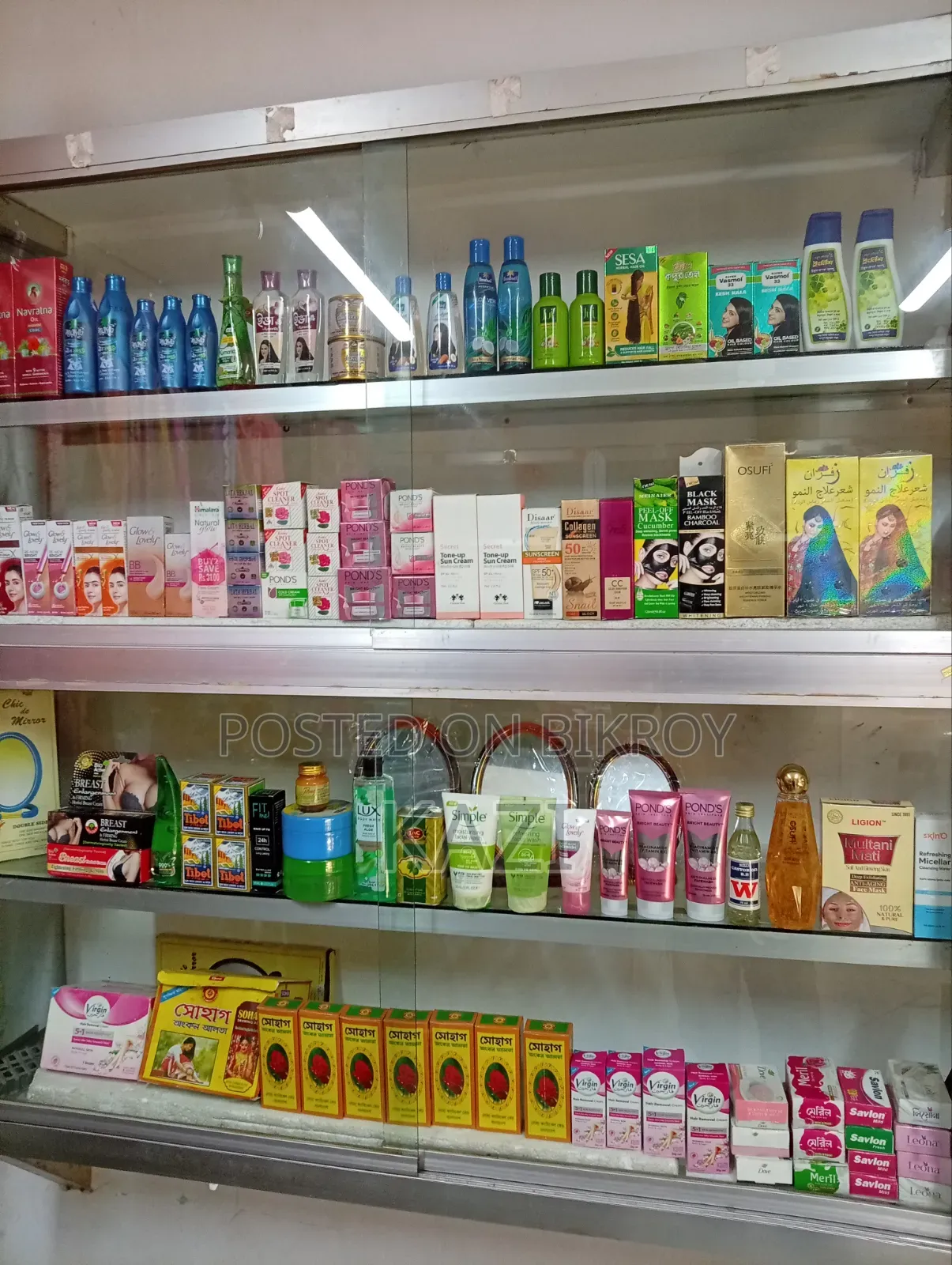 Decorations Products Sale of Cosmetics Store