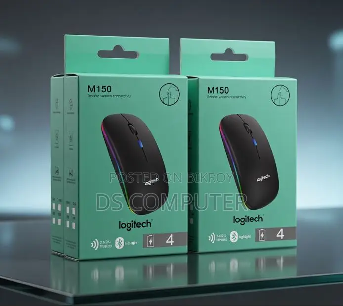 Logitech M150 Wireless Mouse With Bluetooth