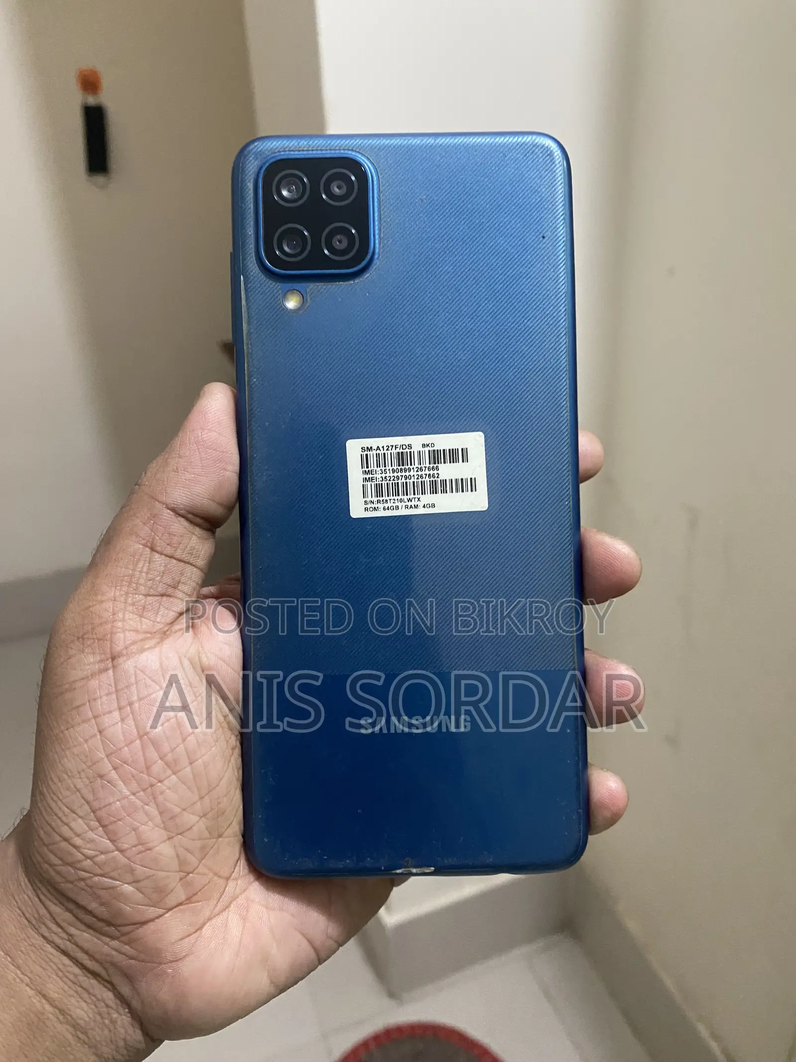Samsung Galaxy A12 64 GB Blue