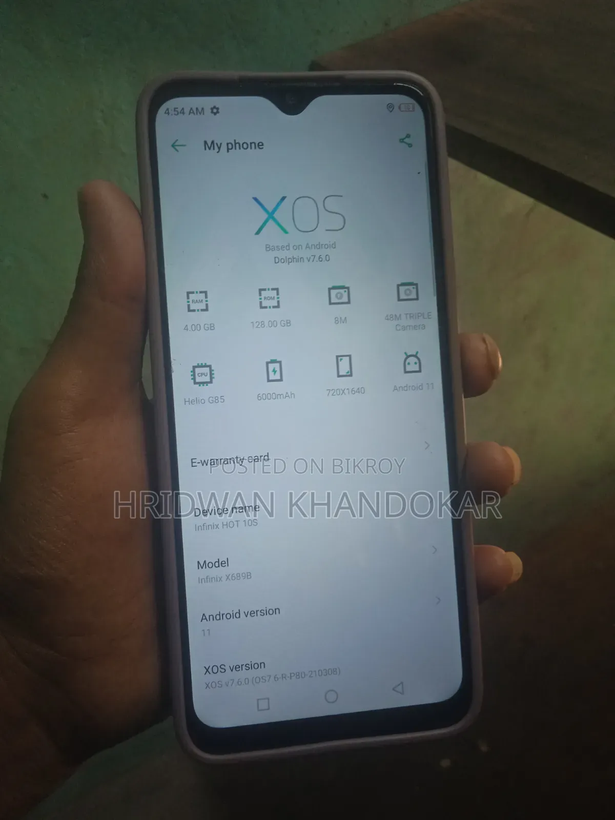 Infinix Hot 10S 128 GB