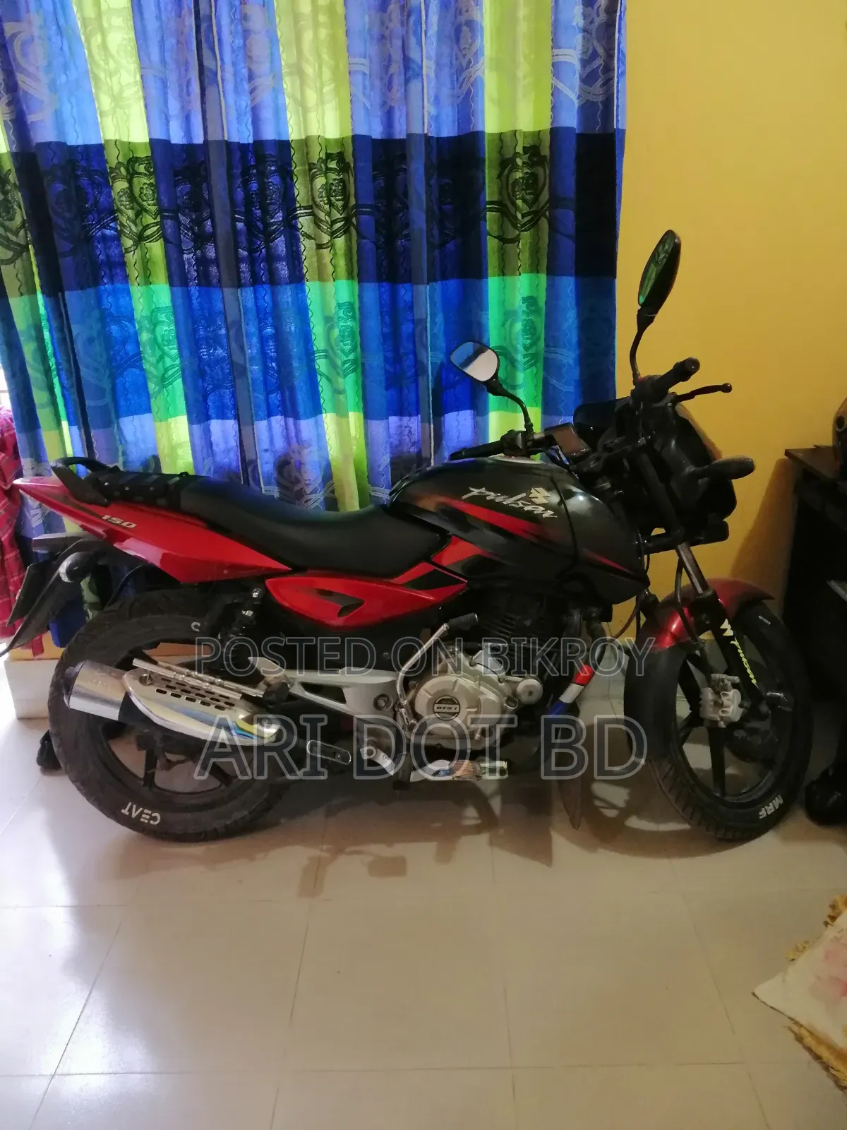 বাজাজ পালসার ১৫০ ২০১৪ লাল