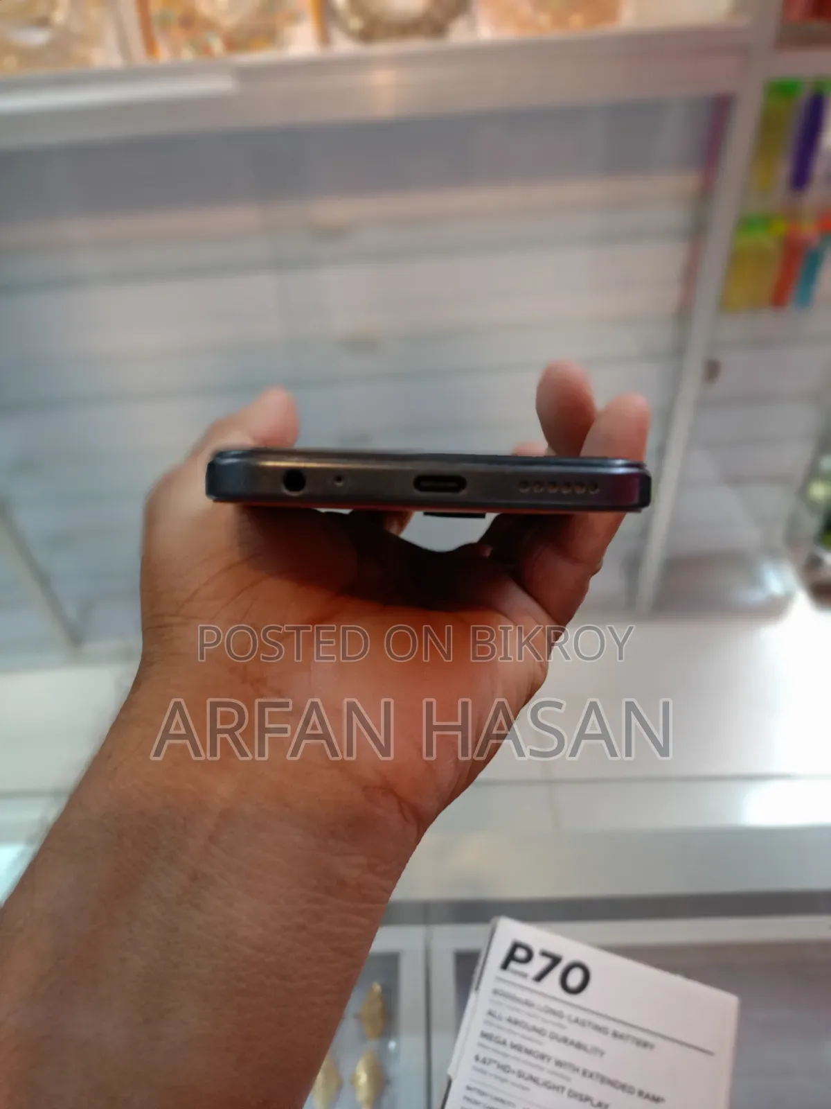 Itel P70 64 GB Gray