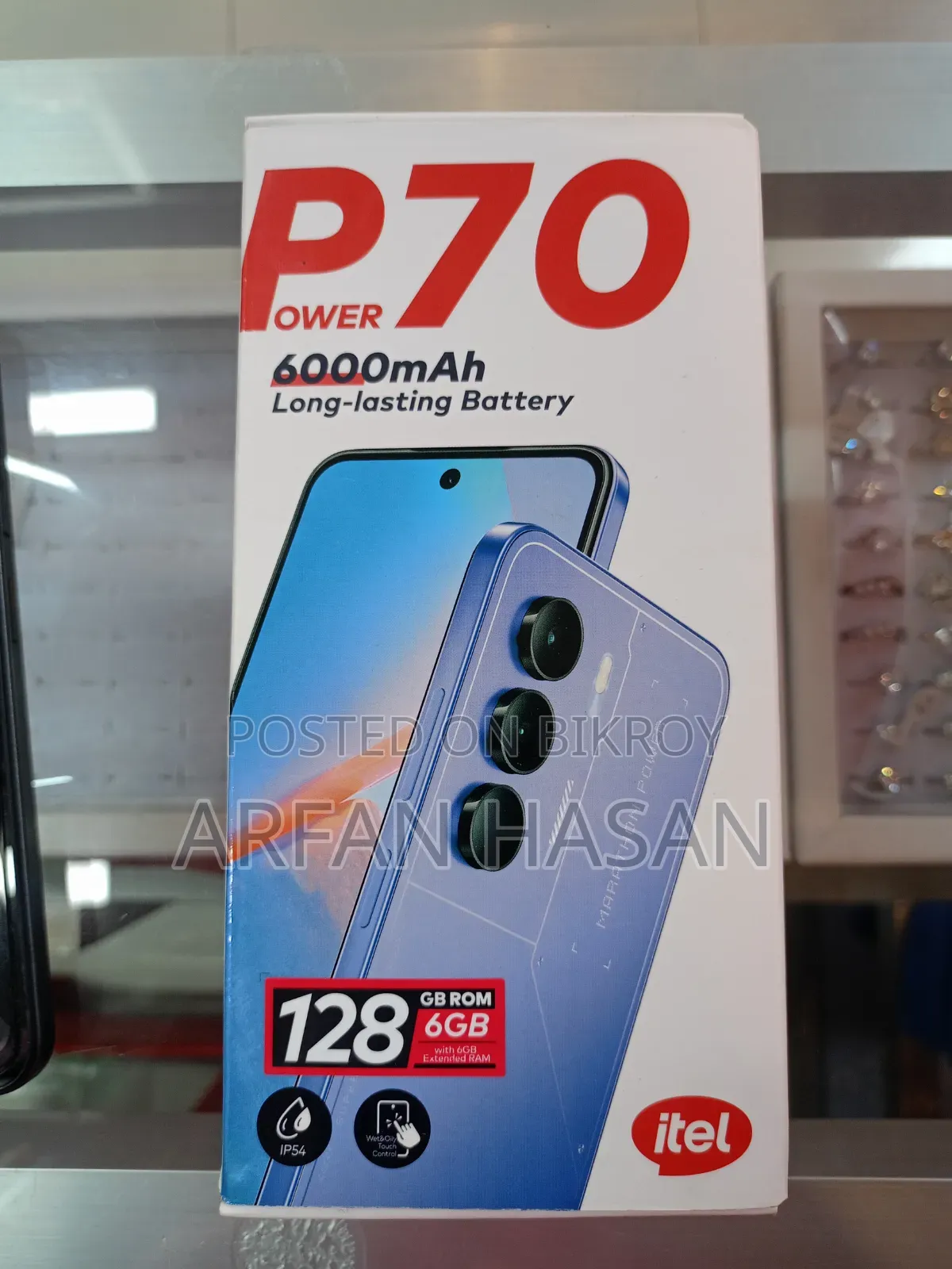 Itel P70 64 GB Gray