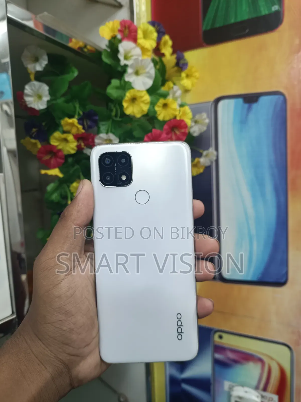Oppo A15s 64 GB White