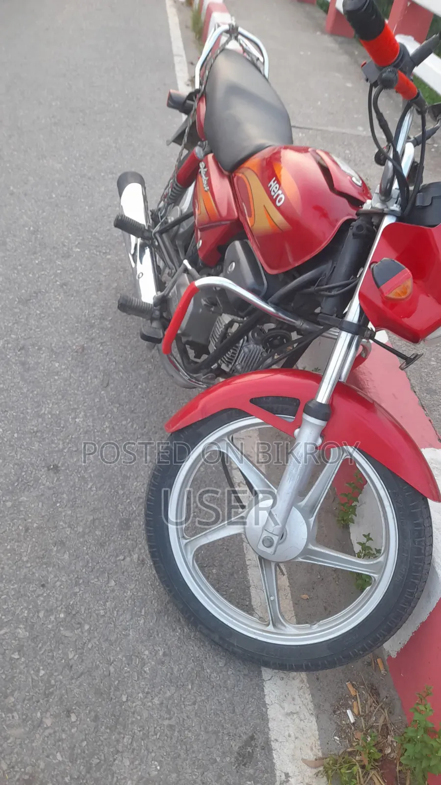 হিরো স্প্লেন্ডার প্লাস ২০২১ লাল