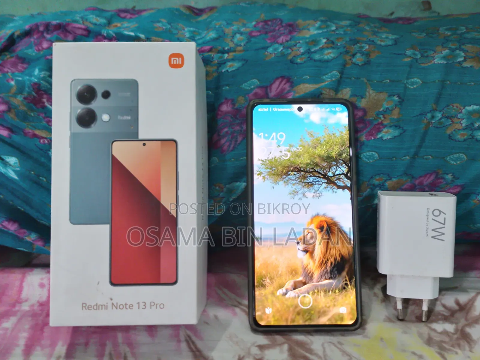 Xiaomi Redmi Note 13 Pro 256 GB Black