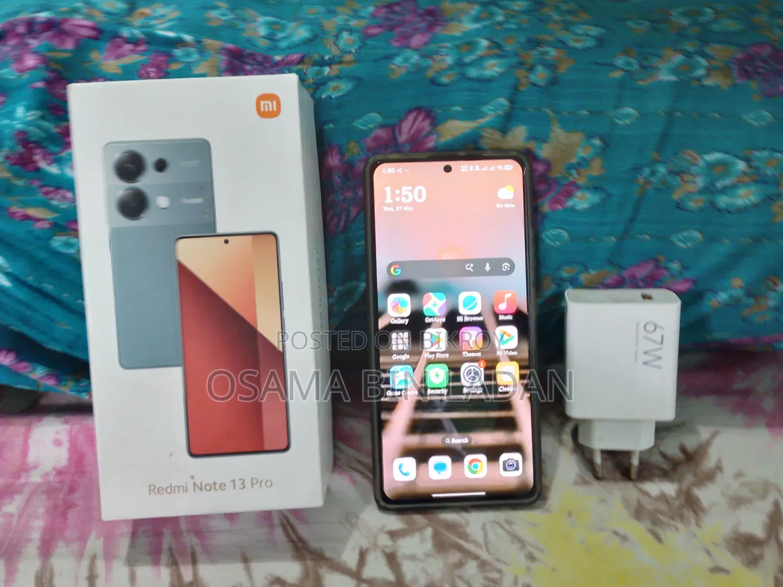 Xiaomi Redmi Note 13 Pro 256 GB Black