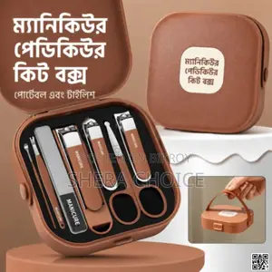 8-piece Manicure Pedicure Kit – Professional Nail Care Set