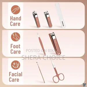 8-piece Manicure Pedicure Kit – Professional Nail Care Set