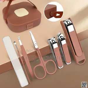 8-piece Manicure Pedicure Kit – Professional Nail Care Set