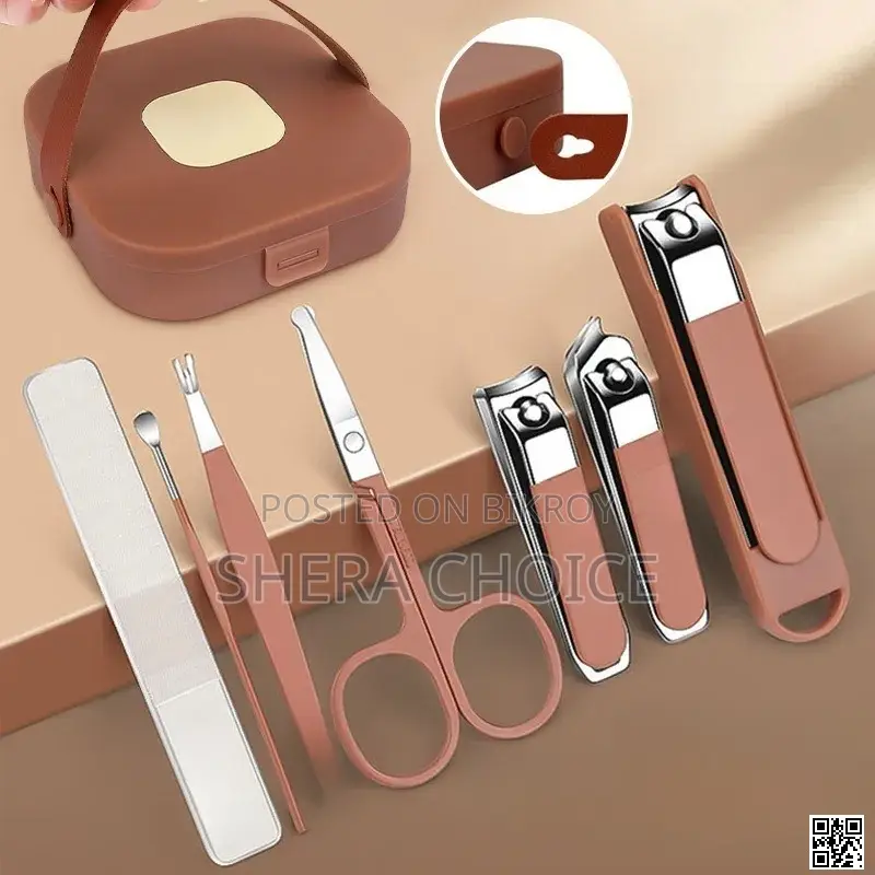 8-piece Manicure Pedicure Kit – Professional Nail Care Set