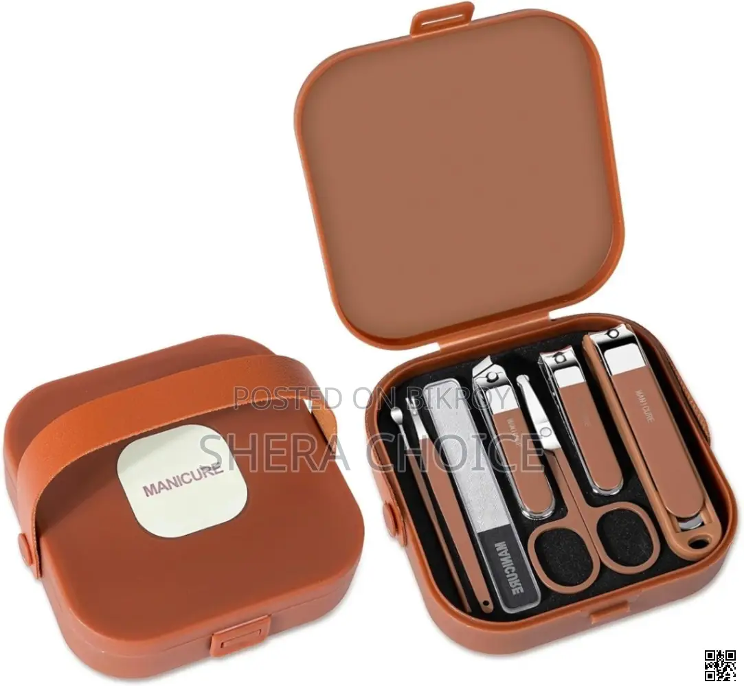 8-piece Manicure Pedicure Kit – Professional Nail Care Set