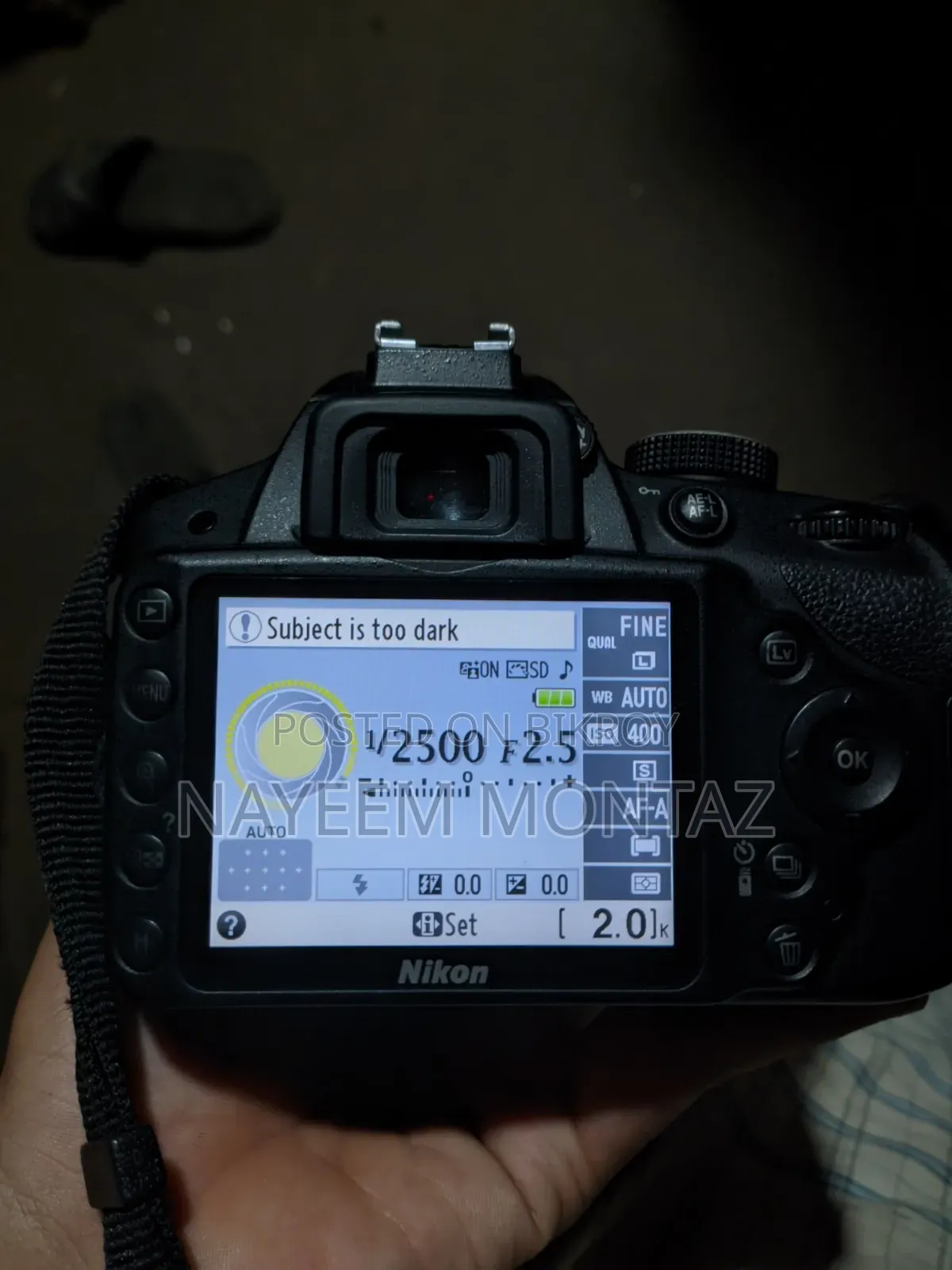 Nikon D3200 With Yn 50mm Prime Lens