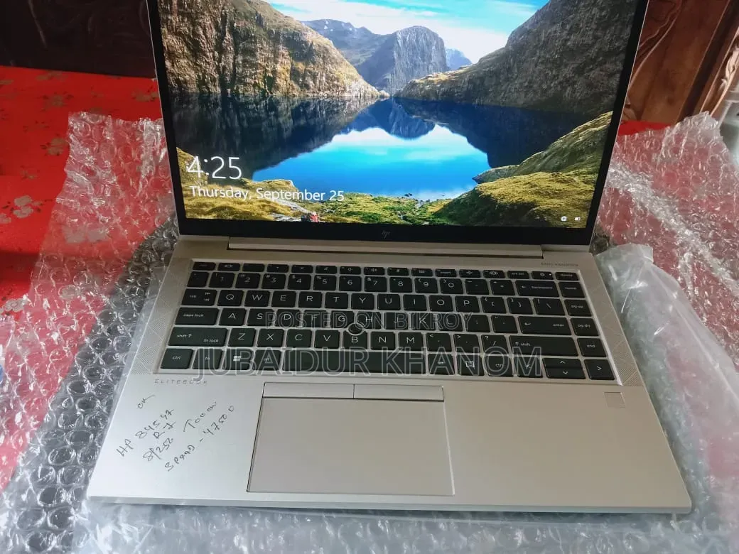 New Laptop HP EliteBook 845 G7 8GB AMD Ryzen 7 SSD 256GB