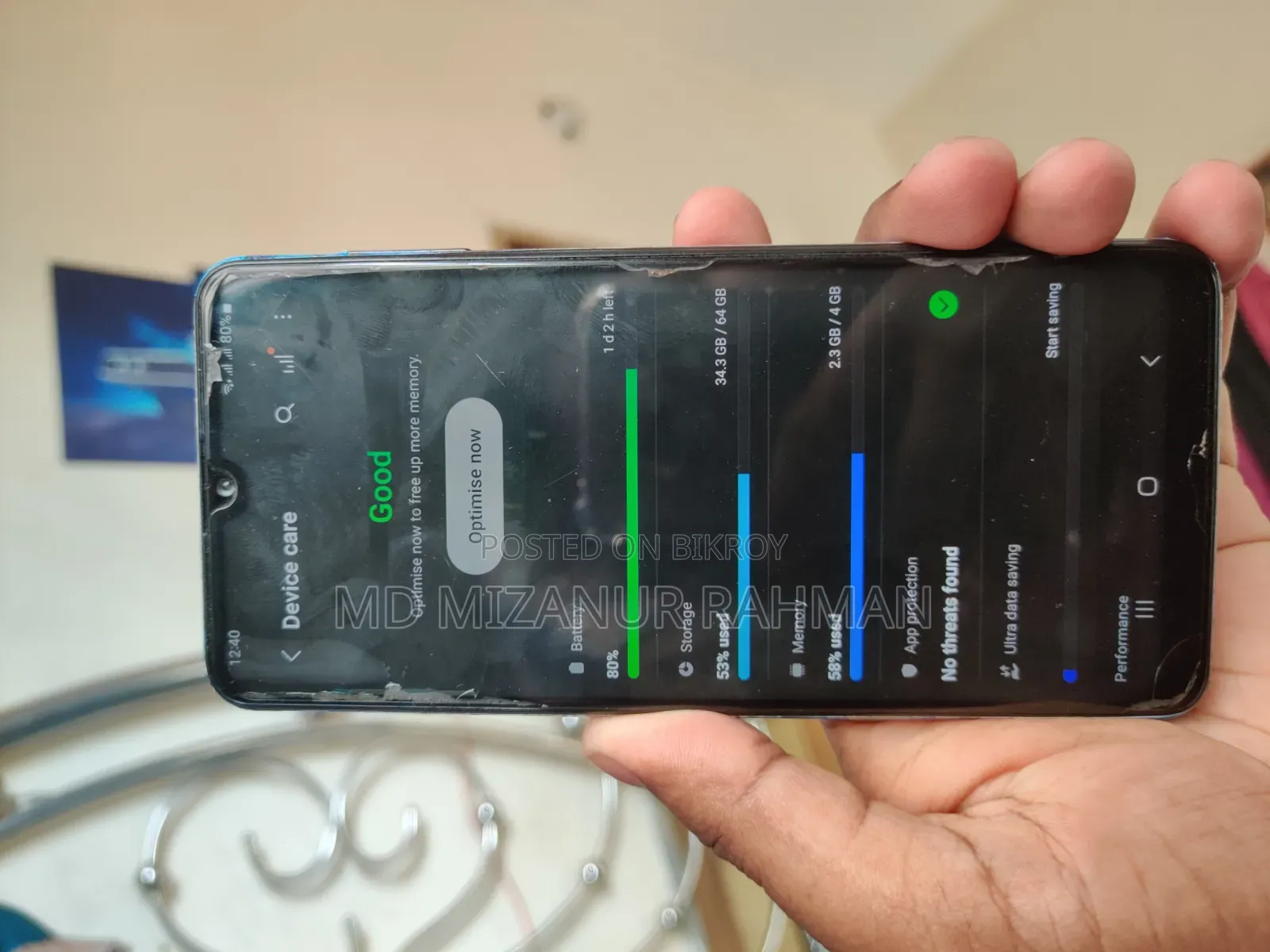 Samsung Galaxy M32 6 GB Blue