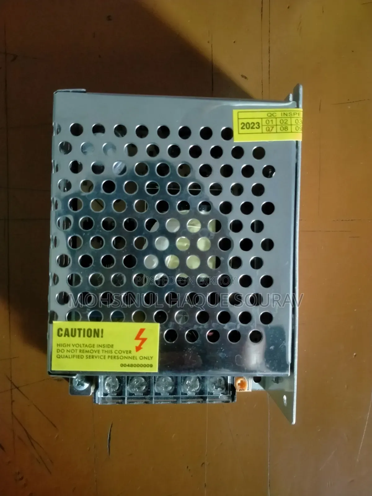 S-60-12 Dc 12volt, 5a পাওয়ার সাপ্লাই এডাপ্টার