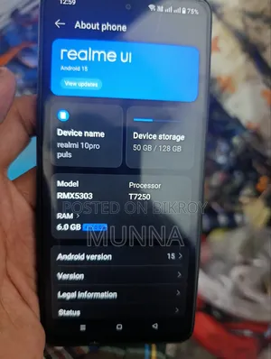 Realme C71 128 GB Black