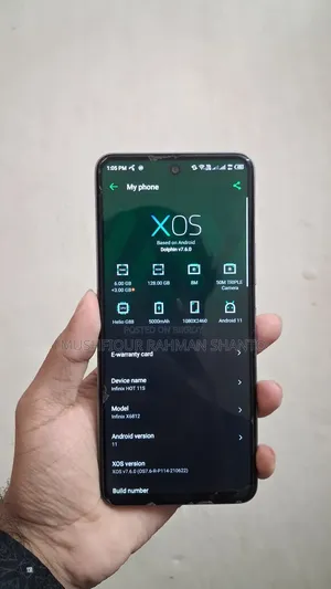 Infinix Hot 11s 128 GB Blue