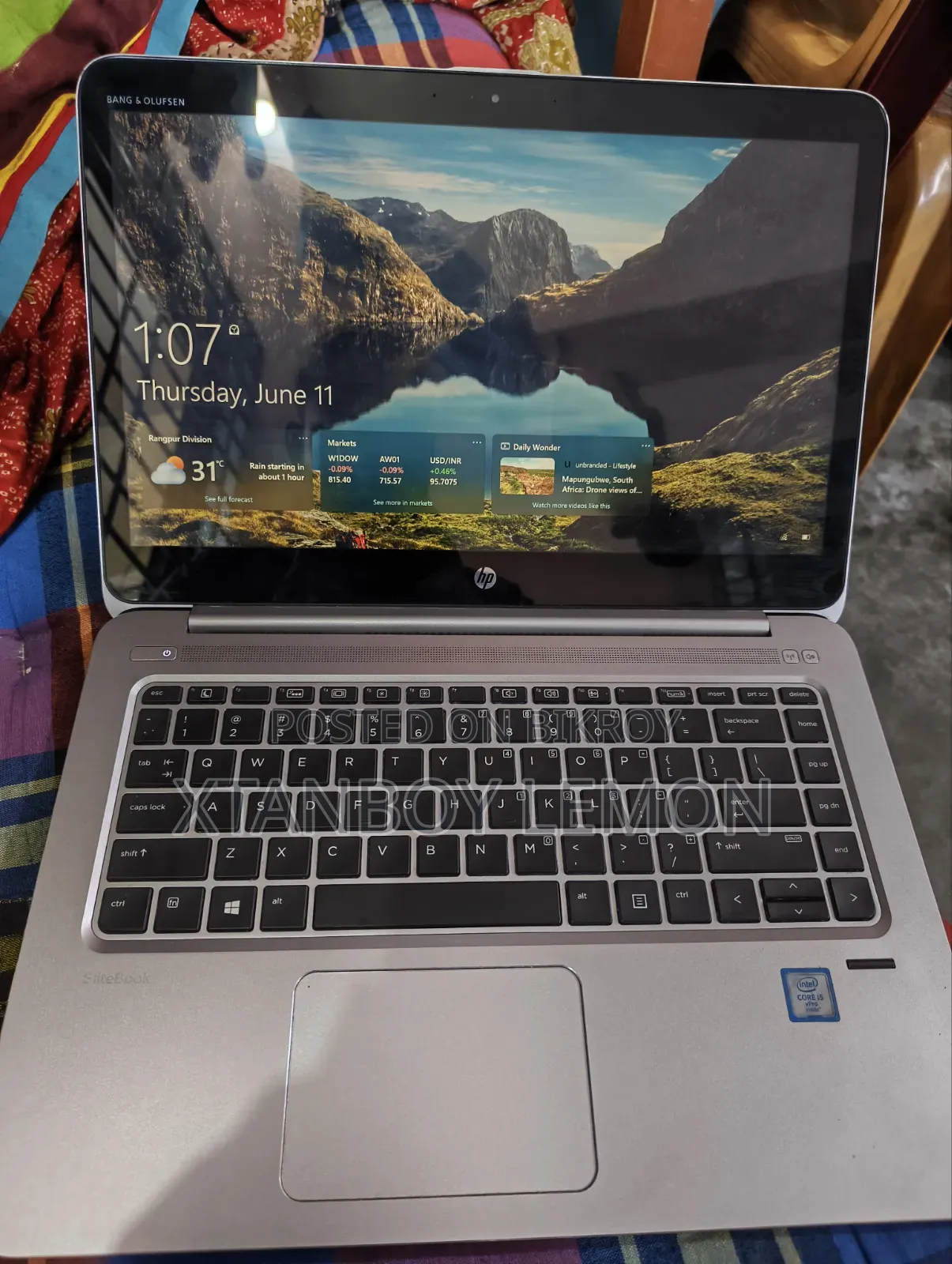 Laptop HP EliteBook Folio 1040 G3 8GB Intel Core I5 SSD 256GB