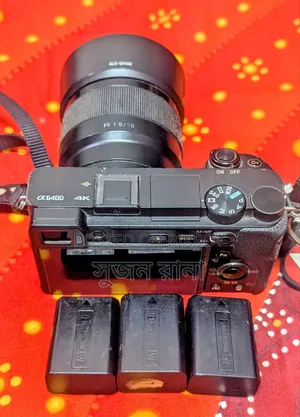 Sony A6400 4k Camera + 50mm Lens