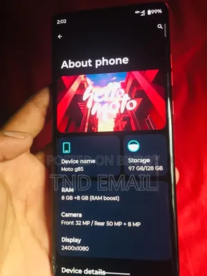 Motorola Moto G85 128 GB Pink