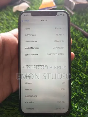 Apple iPhone XS 256 GB Gold