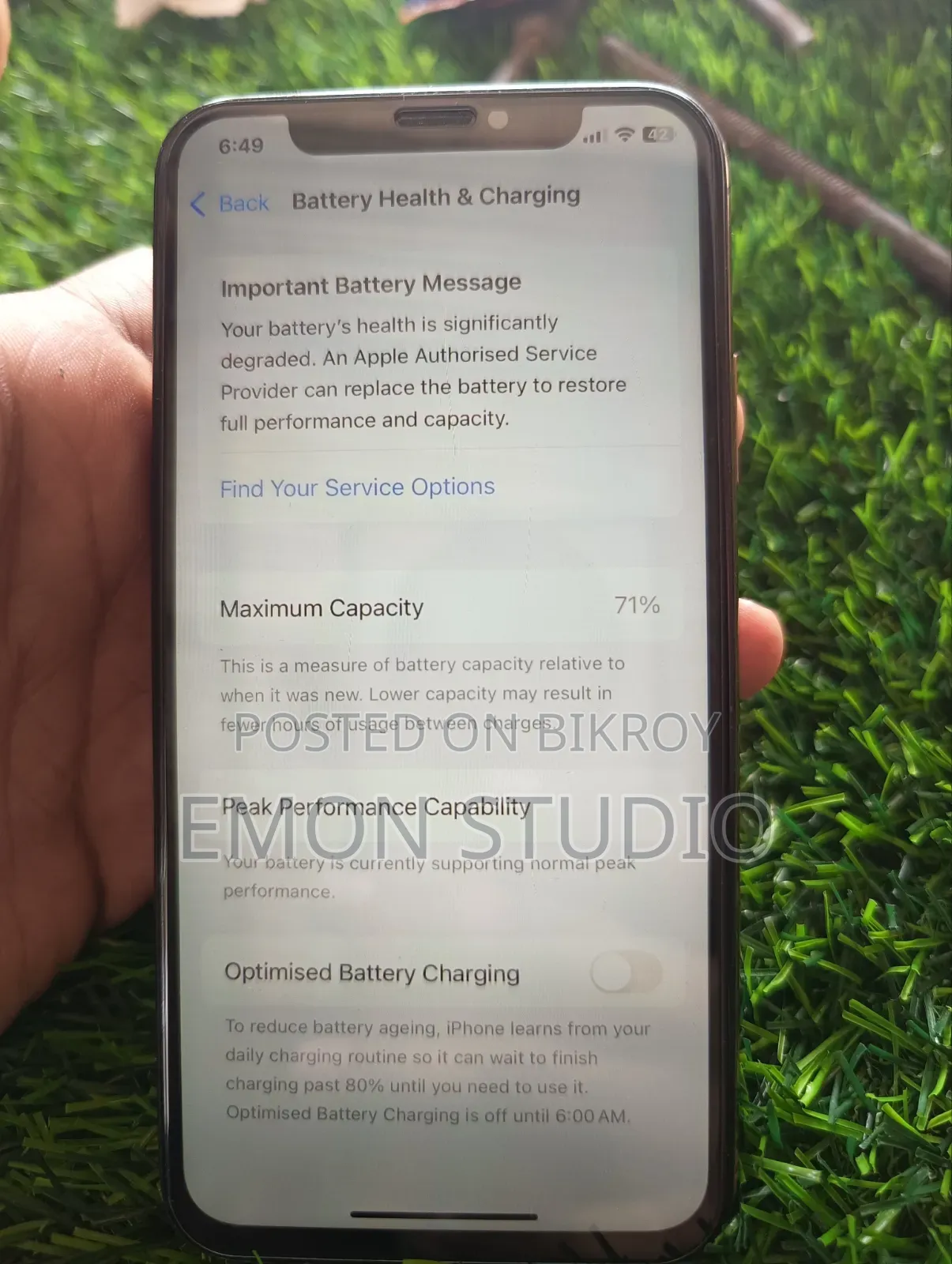 Apple iPhone XS 256 GB Gold