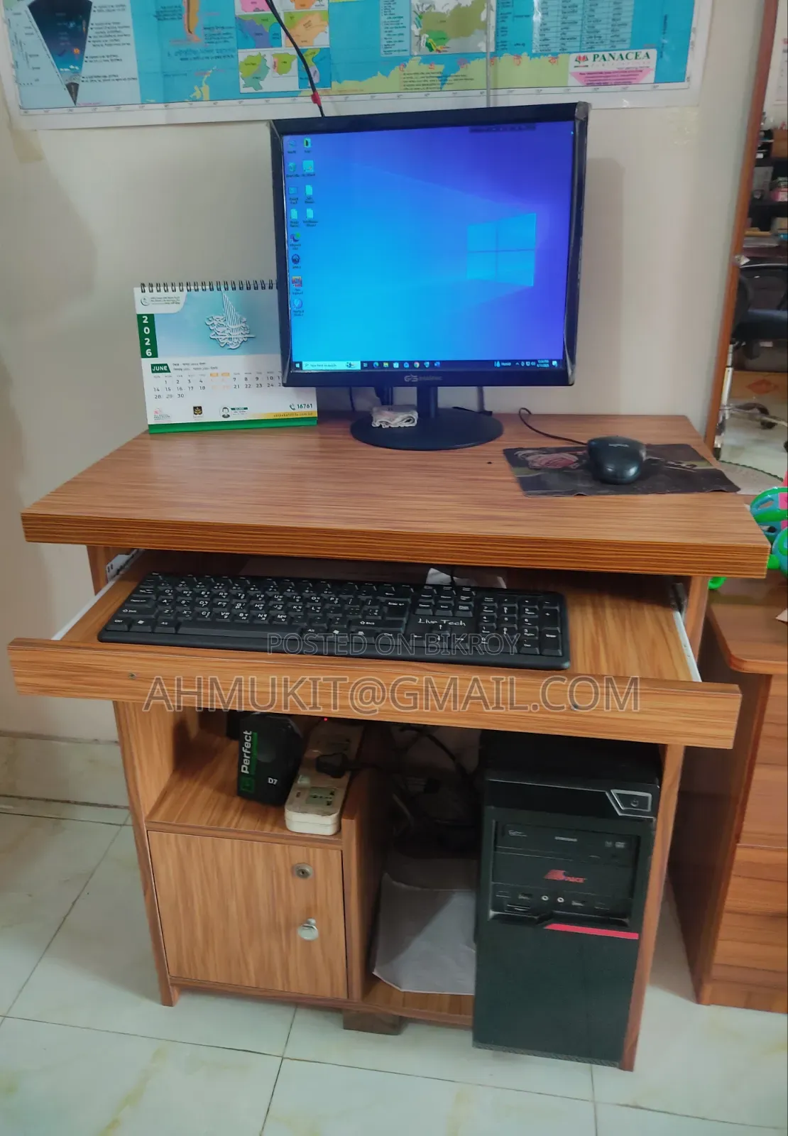 Desktop Computer 4GB Intel Core I3 SSD 128GB