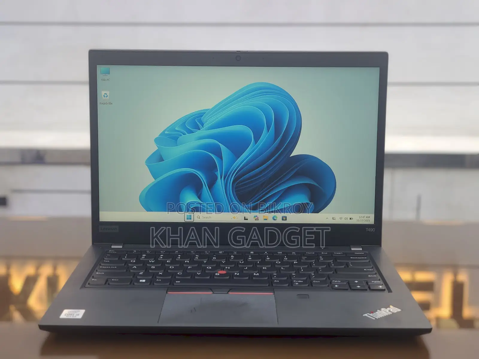 Laptop Lenovo 8GB Intel Core I5 SSD 256GB