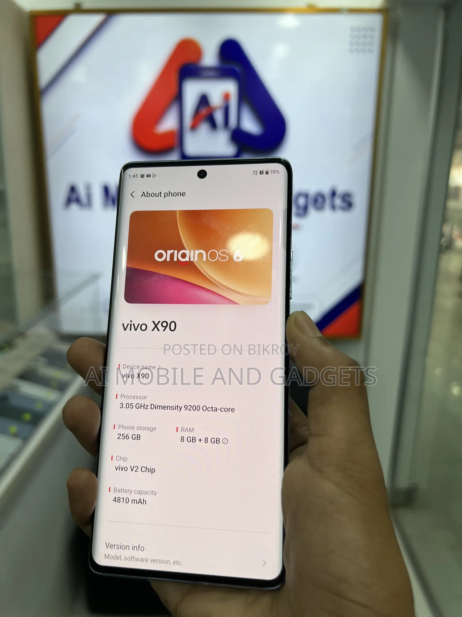 Vivo X90 256 GB Blue