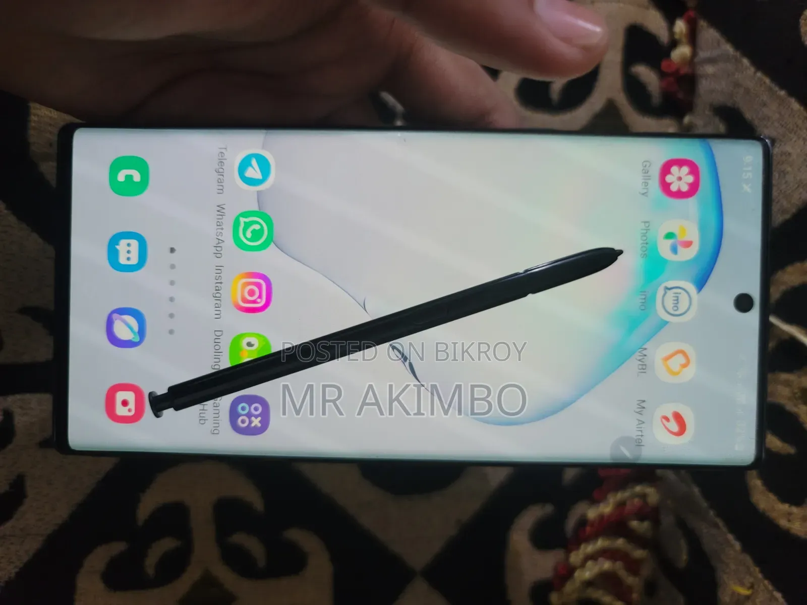 Samsung Galaxy Note 10 Plus 256 GB Black